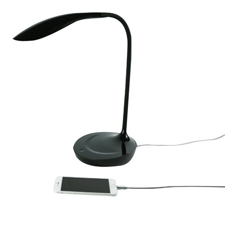 Luna LED Desk Lamp black