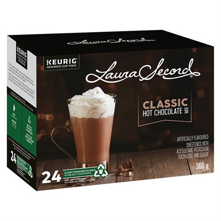 Dosettes K-Cup® de chocolat chaud à la vanille Laura Secord