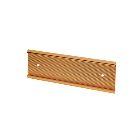 Name Plate Holder Wall, 2 x 8" gold