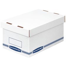 EZ-STOR Storage Box with Removable Lid Medium, 6-1/2 x 8 x 13-1/2"