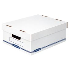 EZ-STOR Storage Box with Removable Lid Large, 6-1/2 x 12-3/4 x 16-1/2"