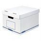 EZ-STOR Storage Box with Removable Lid Extra large, 10-1 / 2 x 12-3 / 4 x 16-1 / 2"