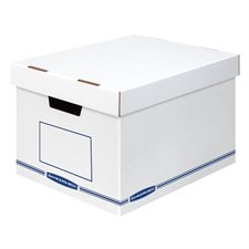 EZ-STOR Storage Box with Removable Lid Extra large, 10-1/2 x 12-3/4 x 16-1/2"