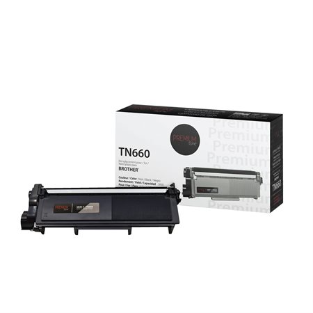 Cartouche de toner à haut rendement compatible Brother TN660