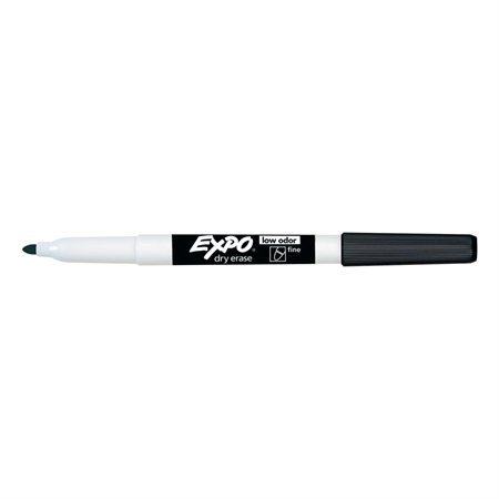 Expo® Low Odour Dry Erase Whiteboard Marker Fine. black