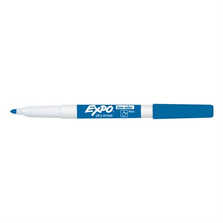 Expo® Low Odour Dry Erase Whiteboard Marker Fine. blue