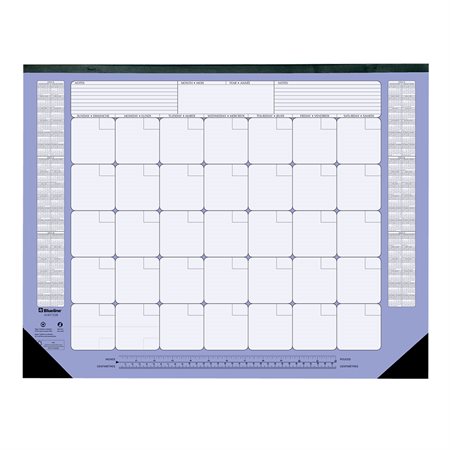 Monthly Perpetual Desk Pad Calendar