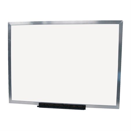 Economy Dry Erase Whiteboard with Aluminum Frame 36 x 24 in