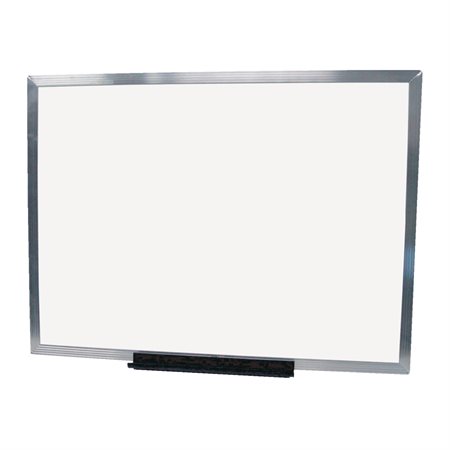 Economy Magnetic Dry Erase Whiteboard with Aluminum Frame 96 x 48 in