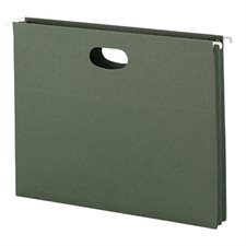 Standard Hanging Pockets Letter size, 1-3 / 4" expansion. Box of 25