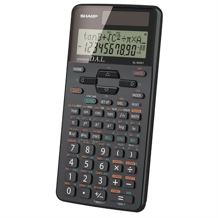 Calculatrice scientifique EL520XTBBK