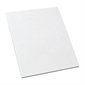 Plain White Paper Pad Sold individually 8-3 / 8 x 10-7 / 8 in.