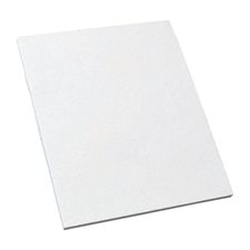 Plain White Paper Pad Sold individually 8-3/8 x 10-7/8 in.