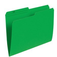 Dossier chemise A4: vert: Secolor (26) (FSC®)