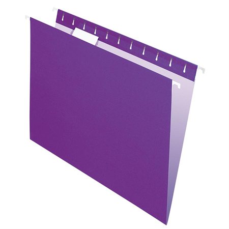 Hanging File Folders Letter size violet