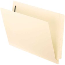 End Tab File Folder with Fastener legal size