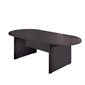 Racetrack Style Conference Table 120 x 48" espresso