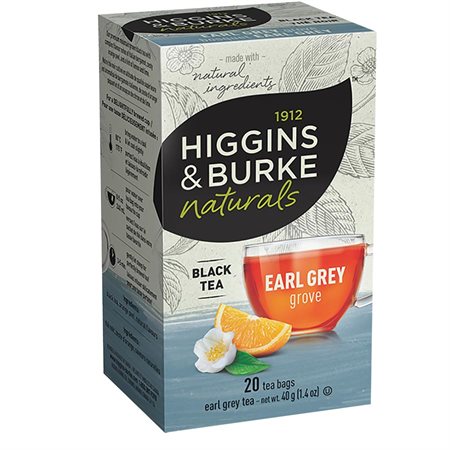 Higgins & Burke Tea Box of 20 bags Earl Grey