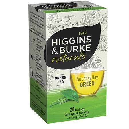 Thé Higgins & Burke Boîte de 20 sachets thé vert