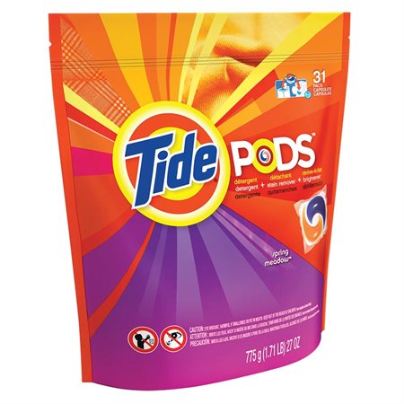 Tide Pods® Laundry Detergent Packs Package of 31 spring meadow