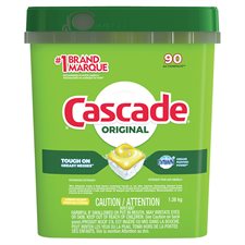 Détergent lave-vaiselle Cascade 2-in-1 Action Pacs® Paquet de 90 citron