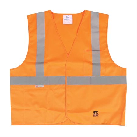 Open Road®Solid Safety Vest Orange S-M