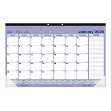 Monthly Desk Pad Calendar (2024) 17-3/4 x 10-7/8 in. English