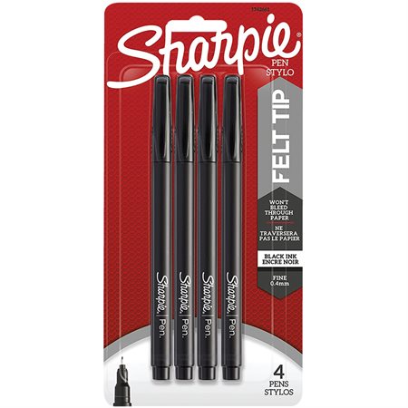 Sharpie® Marker Package of 4 black