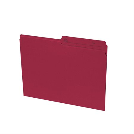File Folder burgundy