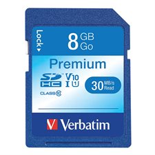 Premium SDHC Memory Card UHS-I V10 U1 Class 10 8 GB