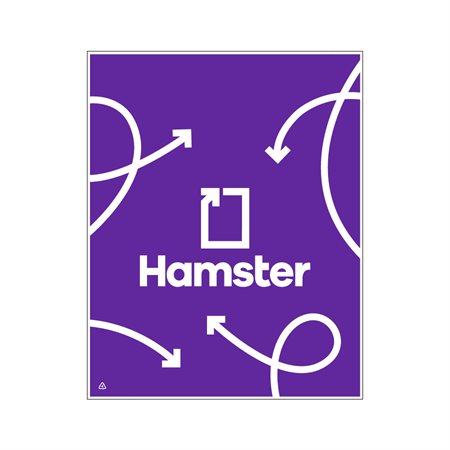 Hamster plastic Shopping Bag 7 x 10" (1000)