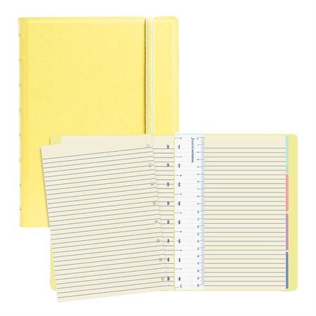 Filofax® Classic Pastels Notebook yellow