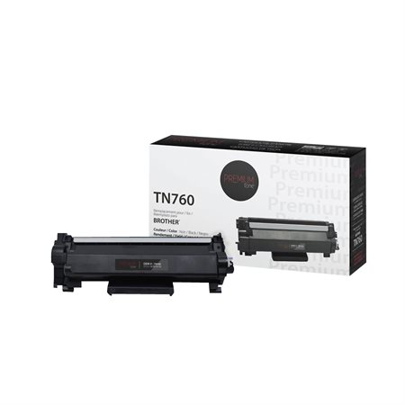 Cartouche de toner à haut rendement compatible Brother TN760