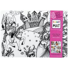 Funny Mat® Colouring Mat princess