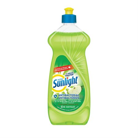 Ultra Sunlight Dishwashing Liquid apple scent