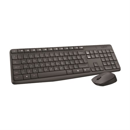 Ensemble clavier / souris sans fil MK235 français