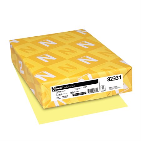 Papier couverture Exact jaune