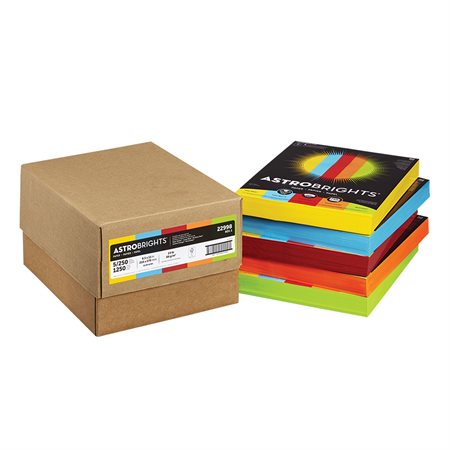 Papier de couleur Astrobrights® boîte de 1250