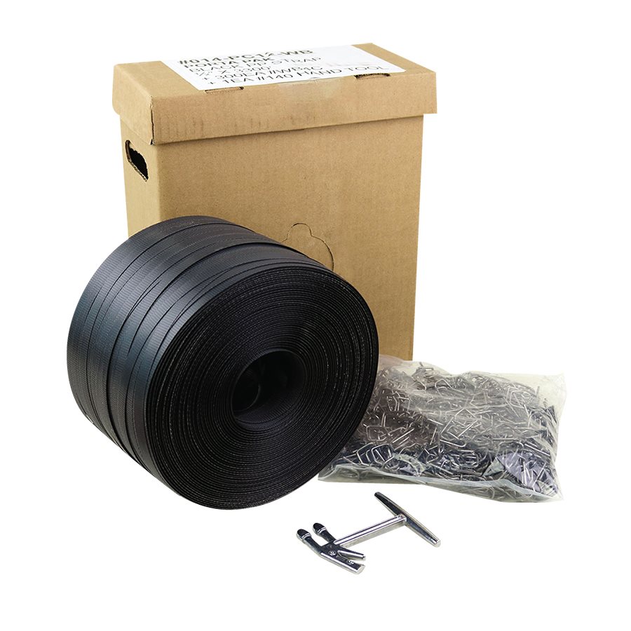 Kubinec Poly Strapping Coil - 250 Feet Of 3/4 Inch Packaging Strapping