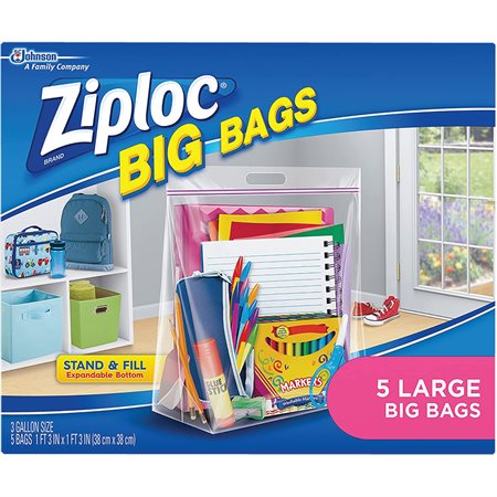 Ziploc® Big bags with Double Zipper