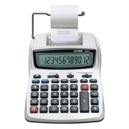 Calculatrice à imprimante 1208-2