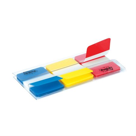 Post-it® Durable Index Tabs Full colour red, yellow, blue