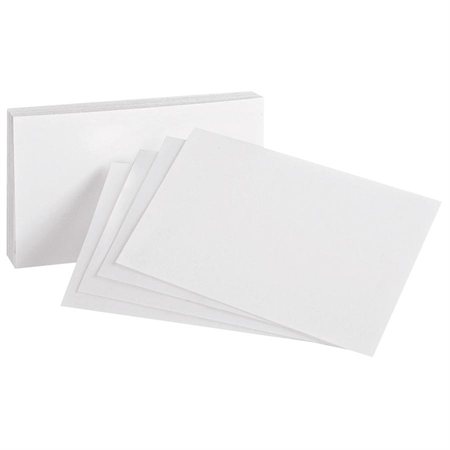 White Index Cards Blank 6 x 4"