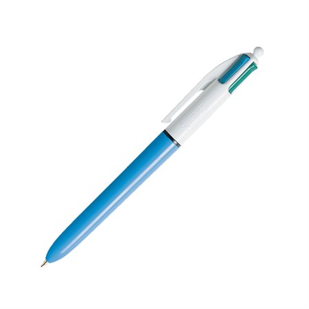 4 Color Retractable Ballpoint Pen by each