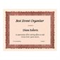Certificats St.James™ Paquet de 25 rouge