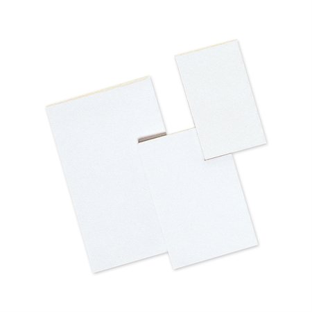 Bloc de papier blanc uni Paquet de 10 blocs 4 x 6 po