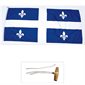 Quebec flag 27 x 54"