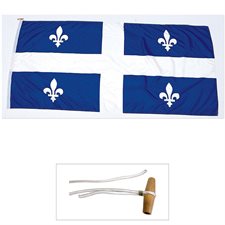 Quebec flag 36 x 72"