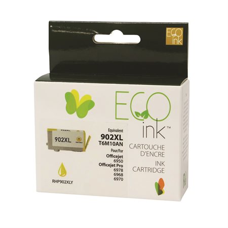 Remanufactured High Yield Ink Jet Cartridge (Alternative to HP 902XL) yellow