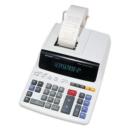 Calculatrice à imprimante EL-2607RIII